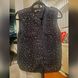 Polka dot blouse